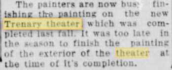 Forest Theater - 16 Apr 1941 Article